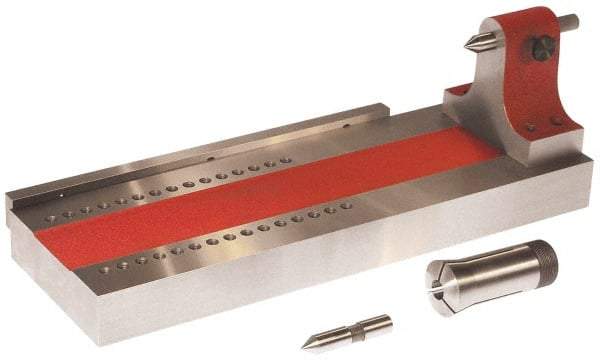 Suburban Tool - Base Plate and Tailstock Assembly - Compatible with Master Grind Index Fixture - Makers Industrial Supply