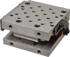 Suburban Tool - 4" Long x 4" Wide x 2" High, Precision Steel Sine Plate - Square to within 0.0002", 0.0002" Tolerance, 3/8-16 Hole - Makers Industrial Supply