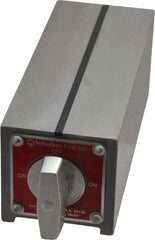 Suburban Tool - Standard Pole Rectangular Permanent Magnetic Block Chuck - 5" Long x 2" Wide x 2" High, Alnico - Makers Industrial Supply