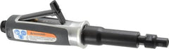 Ingersoll-Rand - 1/4" Collet, Straight Handle, Straight Air Die Grinder - 25,000 RPM, Rear Exhaust, 33 CFM, 0.3 hp, 620 kPa, 1/4 NPT - Makers Industrial Supply