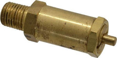 Kingston - 1/4" Inlet, Safety Relief Valve - 75 Max psi, Brass - Makers Industrial Supply