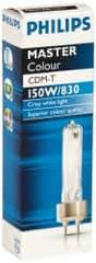 Philips - 150 Watt High Intensity Discharge Commercial/Industrial 2 Pin Lamp - 3,000°K Color Temp, 14,000 Lumens, T6, 12,000 hr Avg Life - Makers Industrial Supply