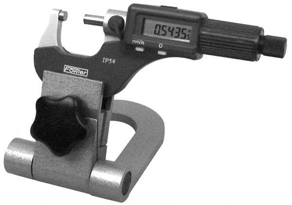 Fowler - Micrometer Stand - Use with Any Micrometer - Makers Industrial Supply