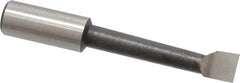 Interstate - 5/8" Min Bore Diam, 3-1/8" Max Bore Depth, 3/4 Shank Diam, Boring Bar - Right Hand Cut, Cobalt, Bright Finish - Exact Industrial Supply