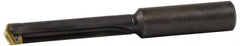 Allied Machine and Engineering - Series 2.5, 1-3/16 to 1-3/8" Diam, 1" Diam Straight Shank, Straight Flute Spade Drill - 7-3/8" Max Depth, 8-41/64" Body Length, 12" OAL, Standard Length, Through Coolant - Makers Industrial Supply