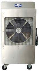 RollSeal - 18" Blade, 10 Gal Capacity, 1/3 hp, 3,000 CFM Evaporative Cooler - 6 Amp Rating, 115 Volts, Variable Speed - Makers Industrial Supply