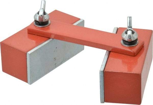 General - Magnetic Welding & Fabrication Adjustable Link - 4-3/4" Long x 1" Wide, 11 Lb Avg Pull Force - Makers Industrial Supply