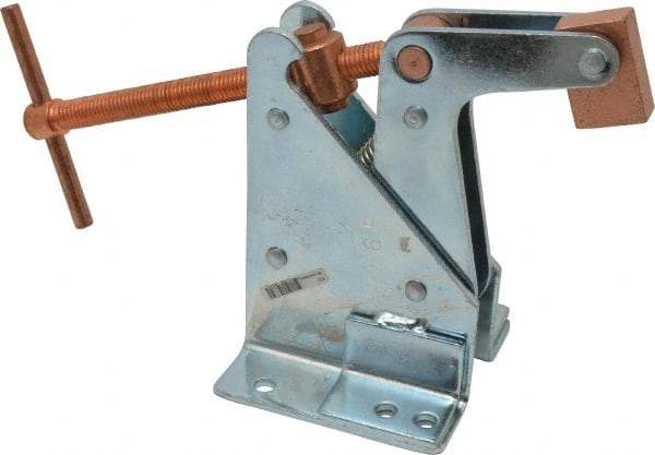 Kant Twist - 3,200 Lb Holding Capacity, 6" Max Opening Capacity, Manual Hold Down Clamp - 3-3/4" Clamp Length, 3-3/4" Clamp Width, 6-7/8" Clamp Height, Steel - Makers Industrial Supply