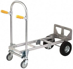 Value Collection - 51-3/4" OAH Hand Truck - Dual Grip/Loop Handle, Aluminum - Makers Industrial Supply