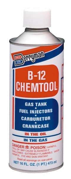 Berryman Products - Aromatic Hydrocarbons Carburetor & Parts Cleaner - 16 oz Pour Can - Makers Industrial Supply