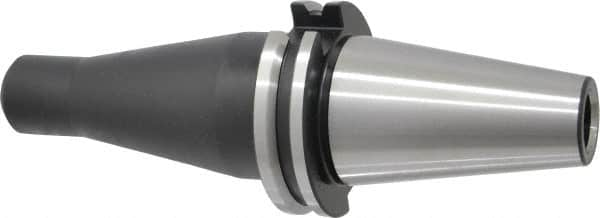 Parlec - CAT40 Taper Shank 3/8" Hole End Mill Holder/Adapter - 1" Nose Diam, 4-1/2" Projection, Through-Spindle Coolant - Exact Industrial Supply