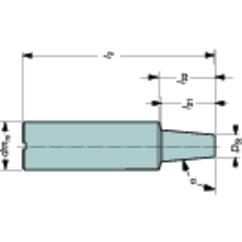 AE12-A16-CS-075 Milling Cutters With Exchangeable Solid Cutting Head - Makers Industrial Supply