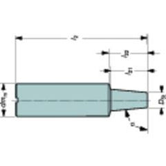 AE12-A16-CS-075 Milling Cutters With Exchangeable Solid Cutting Head - Makers Industrial Supply