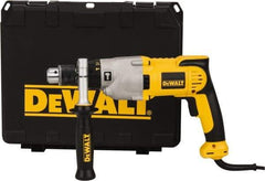 DeWALT - 120 Volt 1/2" Keyed Chuck Electric Hammer Drill - 0 to 56,000 BPM, 0 to 1,200 & 0 to 3,500 RPM, Reversible - Makers Industrial Supply