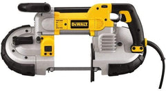 DeWALT - 120 Volt, Electric Handheld Bandsaw - 2.44 m Cord Length, 5 Inch (Round) and 5 x 4-3/4 Inch (Rectangular) Depth of Cut, 100 and 350 SFPM, 10 Amp - Makers Industrial Supply