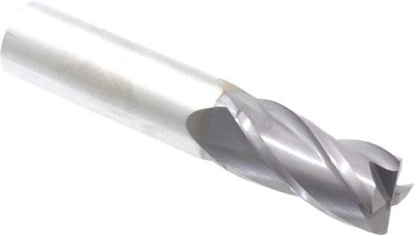 Niagara Cutter - 3/4", 4 Flute, Solid Carbide, 0.03" Corner Radius End Mill - 4" OAL, 30° Helix, 1-1/2" LOC, Right Hand Cut - Makers Industrial Supply