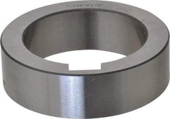 Interstate - 1-1/4" ID x 1-3/4" OD, Alloy Steel Machine Tool Arbor Spacer - 1/2" Thick - Exact Industrial Supply