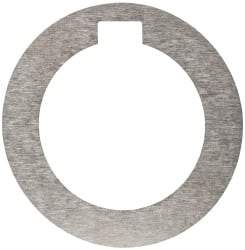 Made in USA - 1" ID x 1-1/2" OD, Steel Machine Tool Arbor Spacer - 0.25mm Thick - Exact Industrial Supply