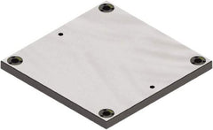 Jergens - 16" Long x 16" Wide Steel Fixture Plate - 1.13" Plate Thickness - Makers Industrial Supply