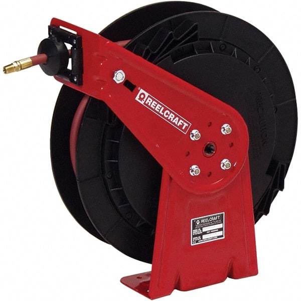 Reelcraft - Hose Reels Style: Spring Retractable Hose Length (Feet): 25 - Makers Industrial Supply