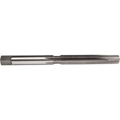 Union Butterfield - 7/16" Diam, Straight Shank, 2-3/4" Flute, Hand Reamer - Makers Industrial Supply