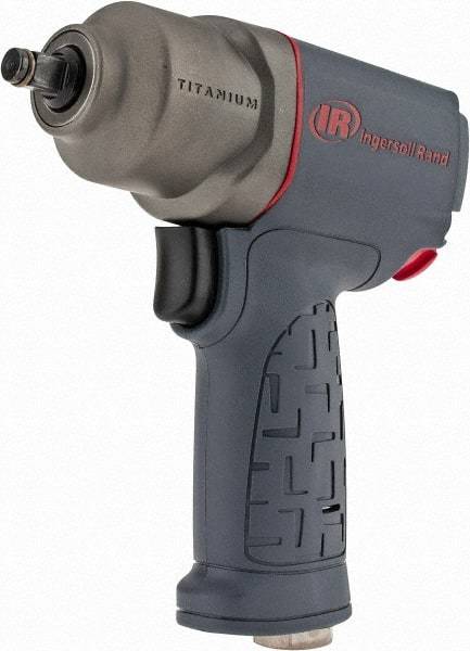 Ingersoll-Rand - 3/8" Drive, 15,000 RPM, 300 Ft/Lb Torque Impact Wrench - Pistol Grip Handle, 1,500 IPM, 17 CFM, 1/4" NPT Inlet - Makers Industrial Supply