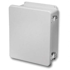 Wiegmann - NEMA 4X Fiberglass Standard Enclosure with Continuous Hinge Cover - Makers Industrial Supply