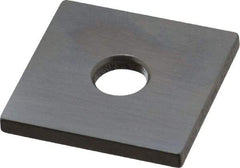 Mitutoyo - 0.1009" Square Steel Gage Block - Accuracy Grade 0, Includes Certificate of Inspection - Makers Industrial Supply