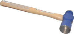 Vaughan Bushnell - 3 Lb Head Ball Pein Hammer - Hickory Handle, 16" OAL - Makers Industrial Supply