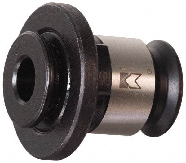 Kennametal - 0.141" Tap Shank Diam, 0.11" Tap Square Size, #6 Tap, #1 Tapping Adapter - 0.28" Projection, 0.85" Tap Depth, 1.1" OAL, 3/4" Shank OD, Through Coolant, Series RC1 - Exact Industrial Supply