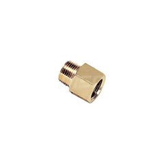 ISO Port Adapters; Type: Adapter; Pipe Size: 1/4; End Connections: MNPT x FBSPP; Thread Size: 1/4 x 1/4; Material: Brass; Material: Brass