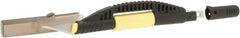 Excel - 6" OAL Carbon Steel Hobby Knife with 3 Blades - #11 Classic Fine Point Blade, 0.017" Blade Length, 1-9/16" Blade Length, Plastic Handle - Makers Industrial Supply