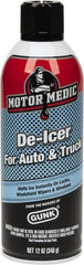 Motor Medic - Methanol De-Icer - 12 oz Aerosol Can - Makers Industrial Supply