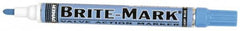 Dykem - Light Blue Oil-Based Paint Marker - Medium Tip, Oil Based - Makers Industrial Supply