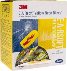 3M - Disposable, Uncorded, 33 dB Earplugs - Yellow, 200 Pairs - Makers Industrial Supply