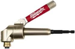 Milwaukee Tool - Power Drill Right Angle Drive Attachment - For 1/4" Hex Drills - Makers Industrial Supply