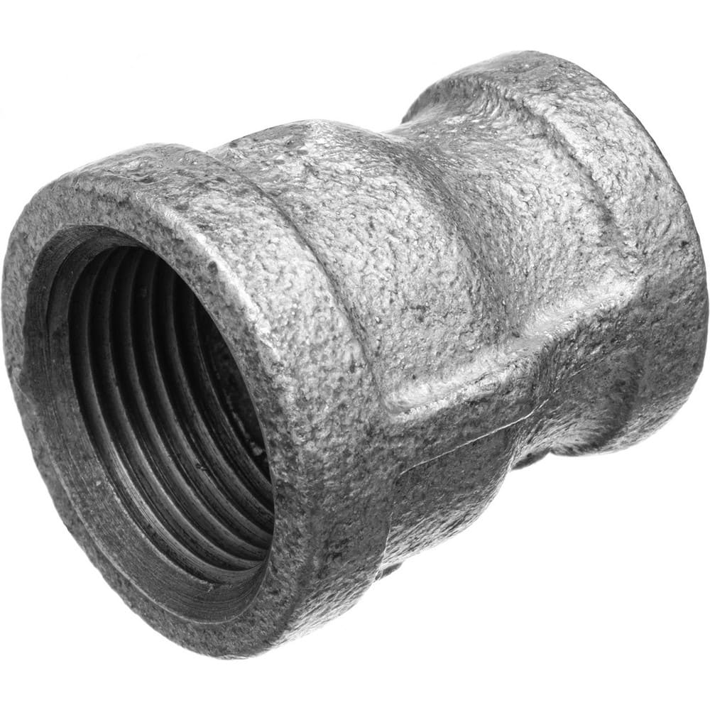 Galvanized Pipe Fittings; Material: Galvanized Malleable Iron; Fitting Shape: Straight; Thread Standard: BSPT; End Connection: Threaded; Class: 150; Lead Free: Yes; Standards: ASTM A197; BS EN 1562