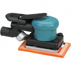 Dynabrade - 13 CFM Air Consumption, Palm Air Orbital Sander - Rectangular Pad, - Makers Industrial Supply