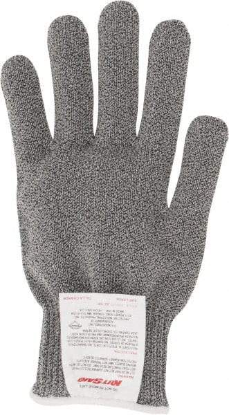 PIP - Size L (9), ANSI Cut Lvl A7, Puncture Lvl 0, Dyneema/Stainless Steel/Synthetic Fiber Cut Resistant Gloves - 10" Long, Knit Wrist, Gray, Ambidextrous - Makers Industrial Supply