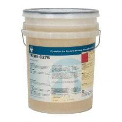 Master Fluid Solutions - Trim C276, 5 Gal Pail Cutting & Grinding Fluid - Synthetic, For Drilling, Reaming, Tapping, Turning - Makers Industrial Supply