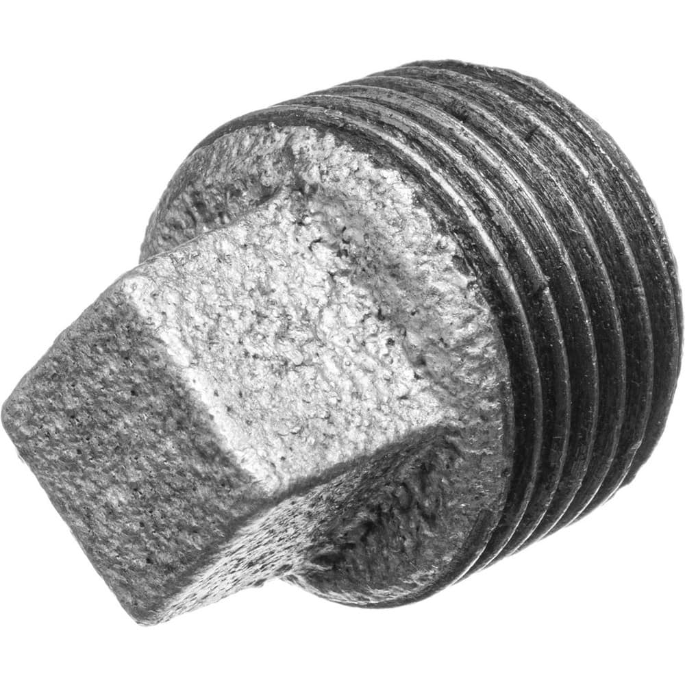 Galvanized Pipe Fittings; Material: Galvanized Malleable Iron; Thread Standard: NPT; End Connection: Threaded; Class: 150; Lead Free: Yes; Standards:  ™ASME ™B1.20.1;  ™ASME ™B16.14;  ™ASTM ™A126