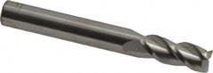 Accupro - 5/16" Diam 3 Flute Solid Carbide 0.02" Corner Radius End Mill - Makers Industrial Supply