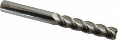 Accupro - 5/8", 4 Flute, Single End, Solid Carbide, 0.06" Corner Radius End Mill - 6" OAL, 40° Helix, Right Hand Flute, 3" LOC, Right Hand Cut - Makers Industrial Supply