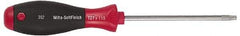 Wiha - T6 Torx Driver - 2.4" Blade Length, Ergonomic Handle - Makers Industrial Supply