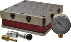 Suburban Tool - 6" Long x 6" Wide x 2-1/4" High, 1/4 Min Pump hp, S1 Sine Plate Compatibility, Vacuum Chuck - Square & Parallel to within 0.0002, 1/4 NPT Connector - Makers Industrial Supply