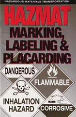 NMC - HazMat Marketing Labeling and Placarding Regulatory Compliance Manual - English, Laboratory Safety Series - Makers Industrial Supply