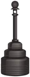 NMC - 4 Gal Polyethylene Cigarette & Cigar Receptacle - 17-1/4" Wide x 43-1/4" High - Makers Industrial Supply