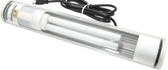 Electrix - 13 NEMA Rated, 18 Watt, Tube Machine Light - Bracket Mount, 9 Ft. Cord, 17 Inch Tube, Integrated Ballast, Black - Makers Industrial Supply