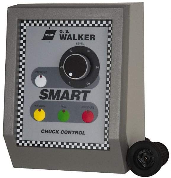 Walker - 150 W, 110 V Electromagnetic Chuck Variable Power Control - Automatic Release, 115 V, DC Max Output Voltage - Makers Industrial Supply