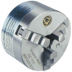 Bison - Manual Lathe Chucks Chuck Type: Self-Centering Nominal Chuck Size: 25 - Makers Industrial Supply